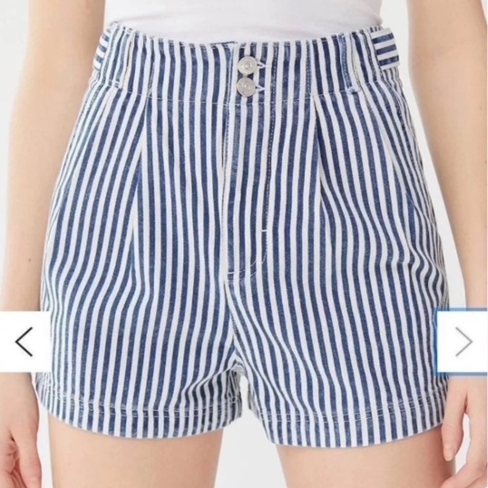 Urban Outfitters BDG High Waisted Striped Shorts